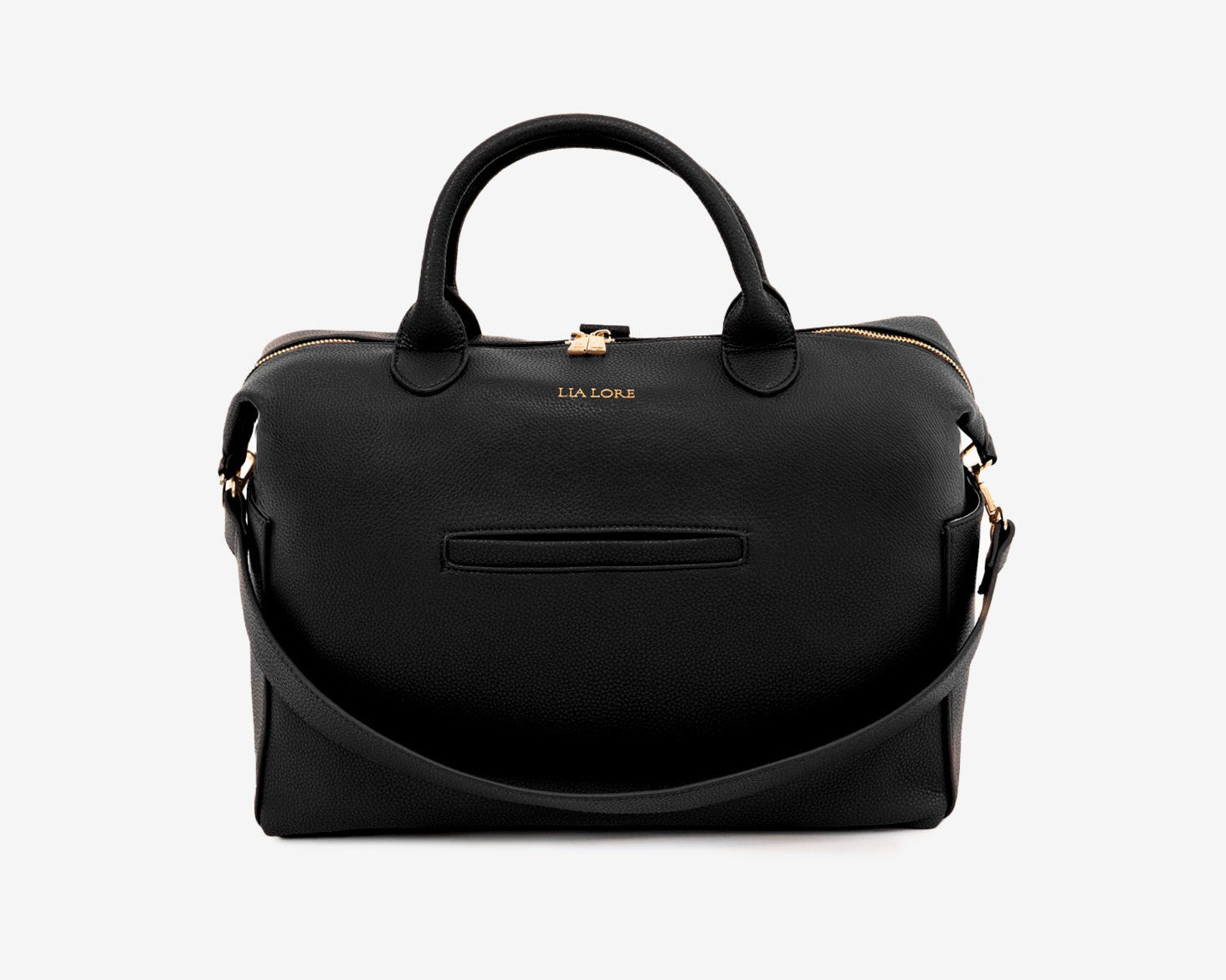 Eva Diaper Bag | Black gold