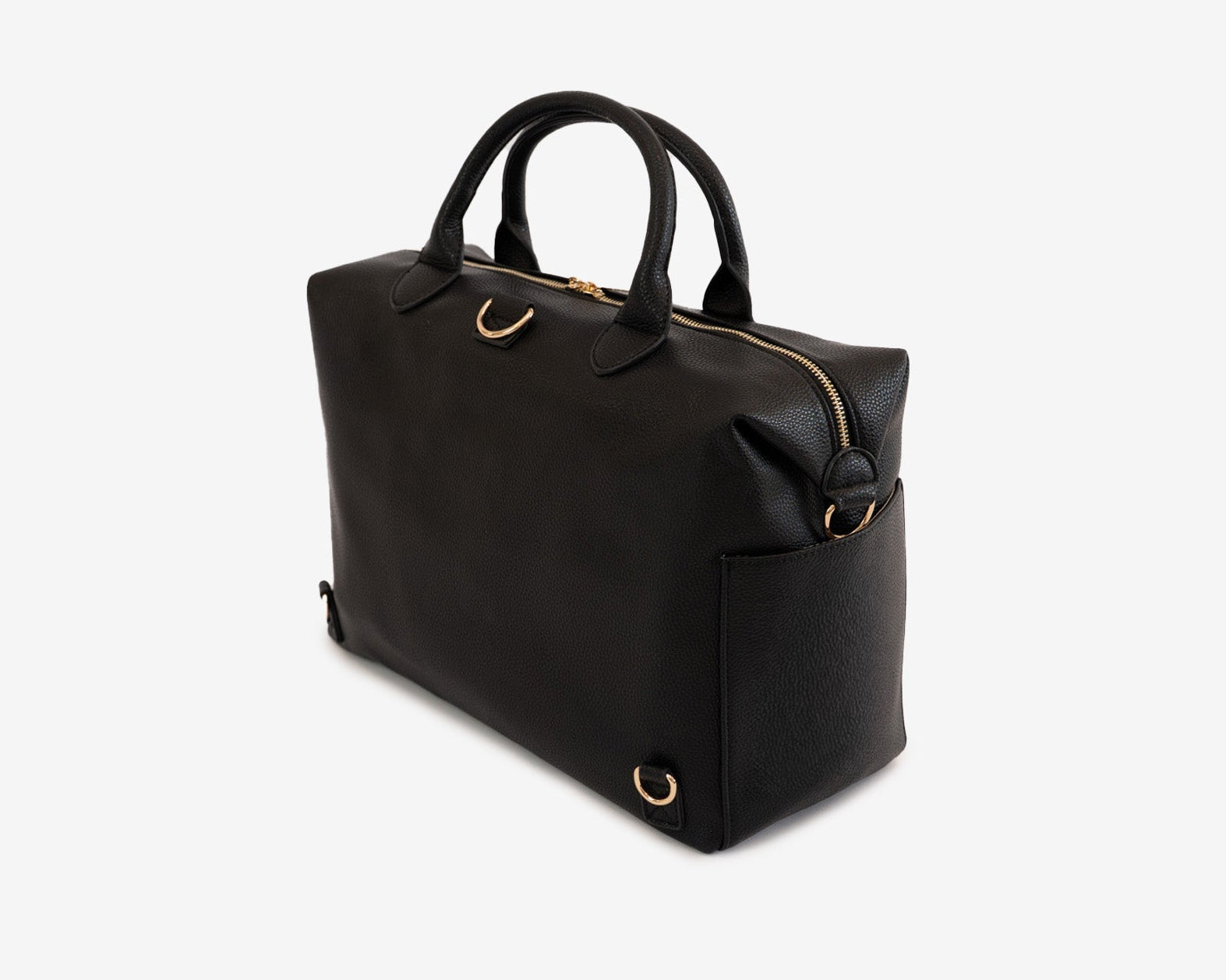 Eva Diaper Bag | Black gold