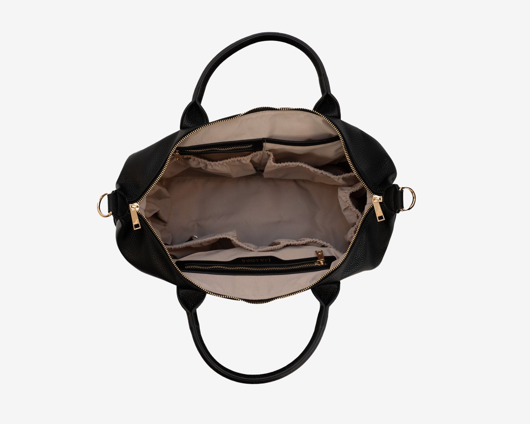 Eva Diaper Bag | Black gold